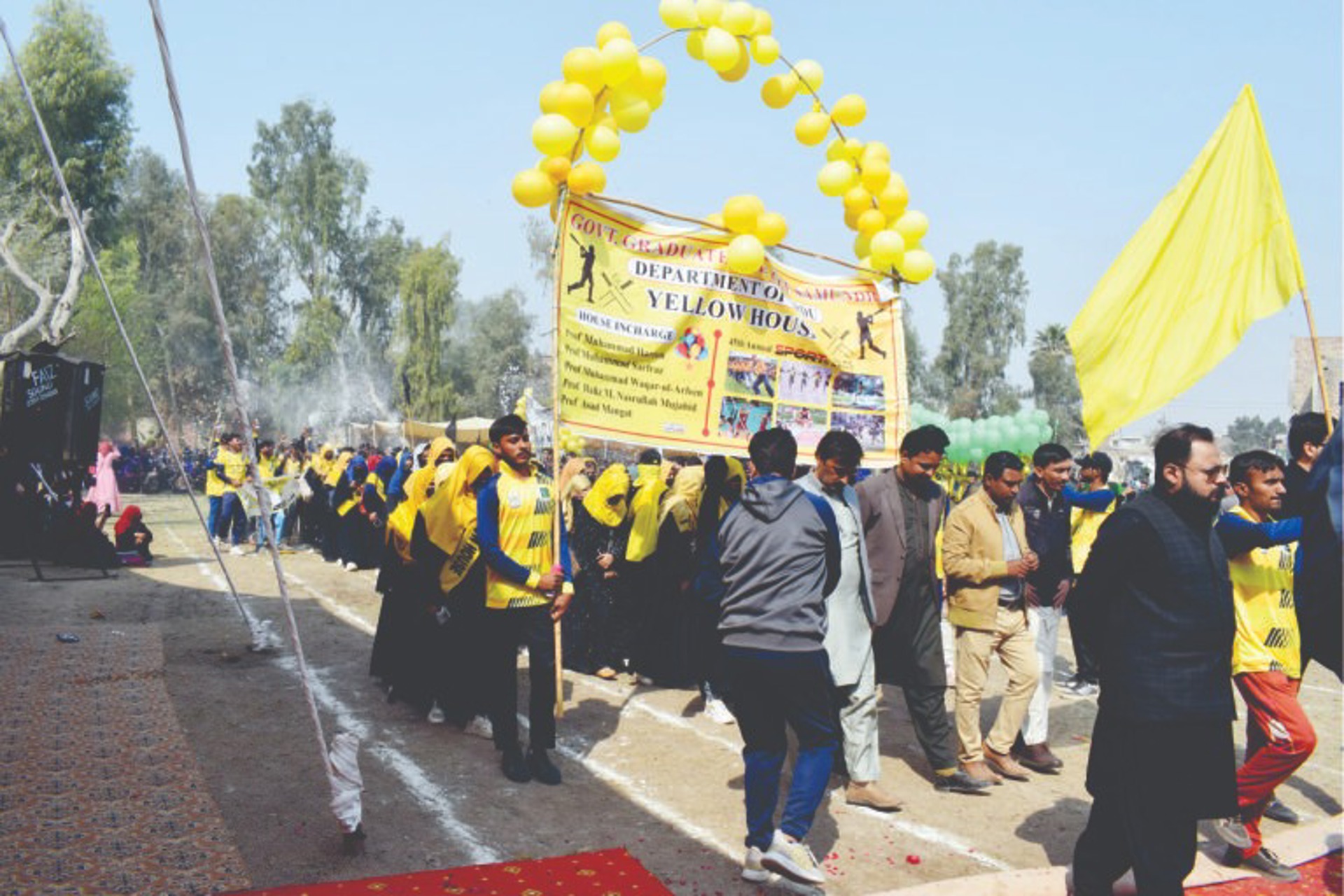 Annual Sports Gala, Celebrating Spirit, Strength & Sportsmanship